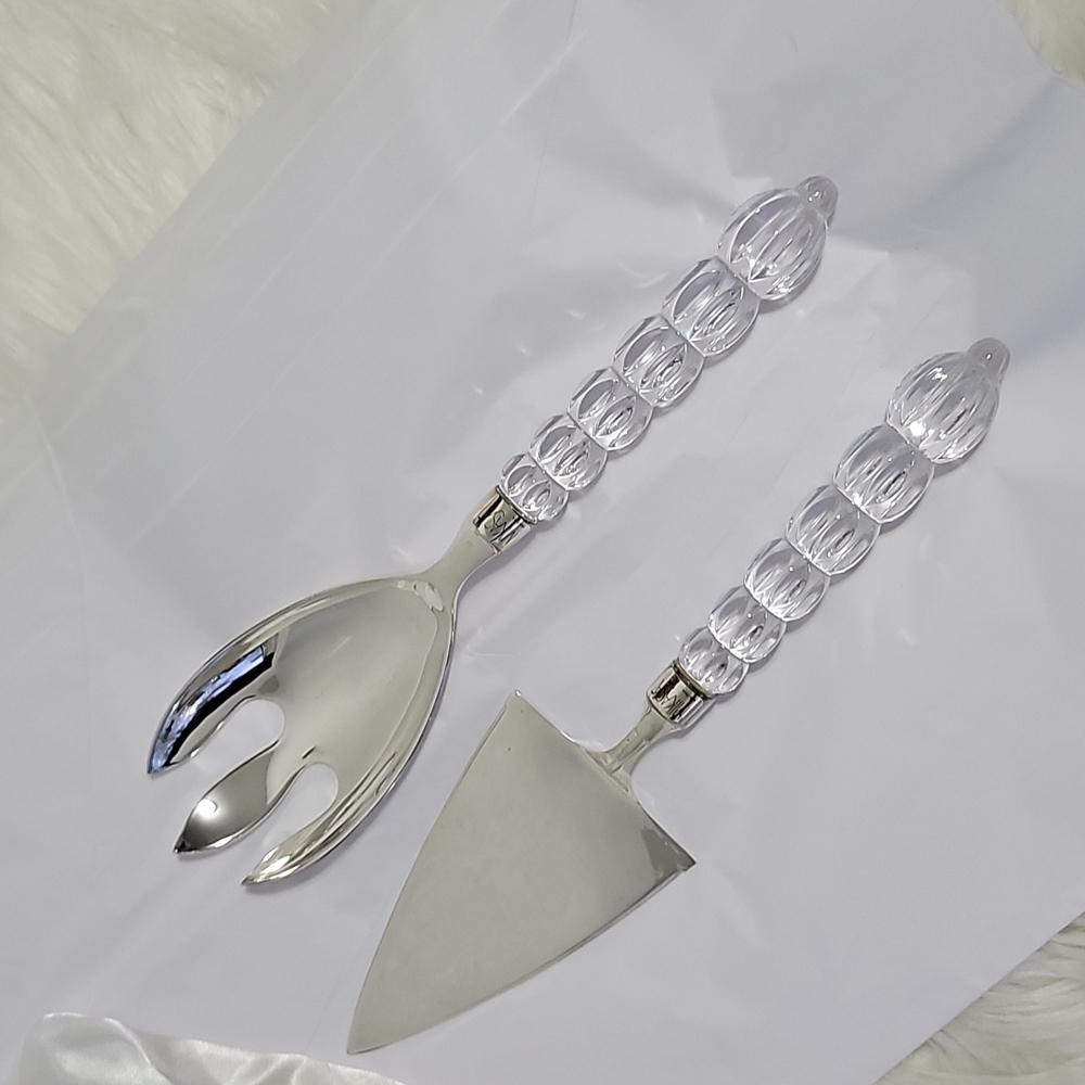 Mikasa Rousseau Wedding Cake & Fork server's